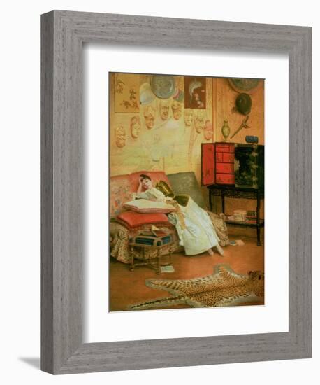 La Liseuse-Georges Croegaert-Framed Giclee Print