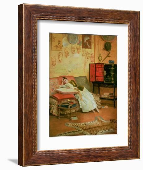 La Liseuse-Georges Croegaert-Framed Giclee Print