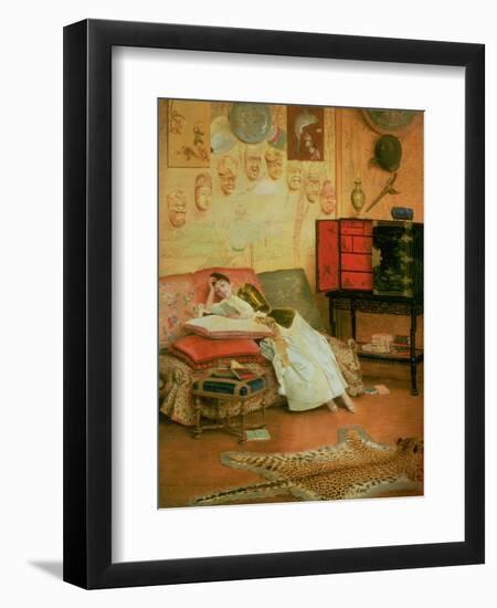 La Liseuse-Georges Croegaert-Framed Giclee Print