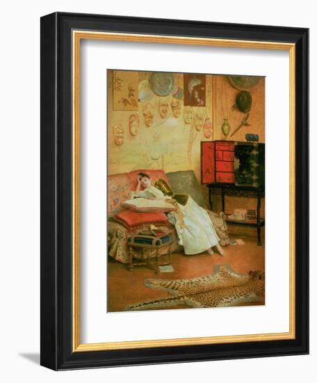 La Liseuse-Georges Croegaert-Framed Giclee Print