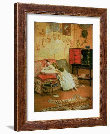 La Liseuse-Georges Croegaert-Framed Giclee Print