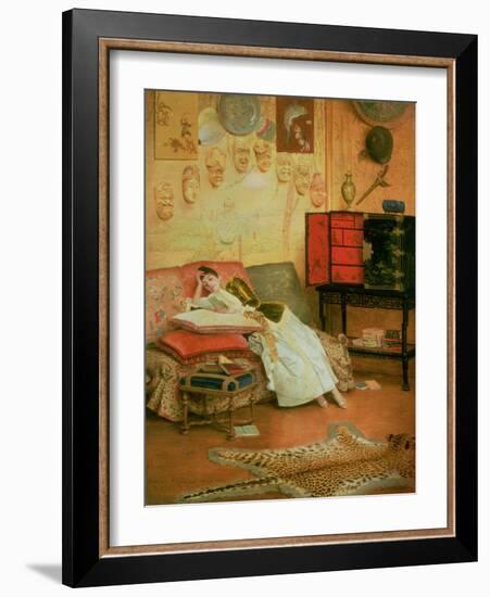 La Liseuse-Georges Croegaert-Framed Giclee Print