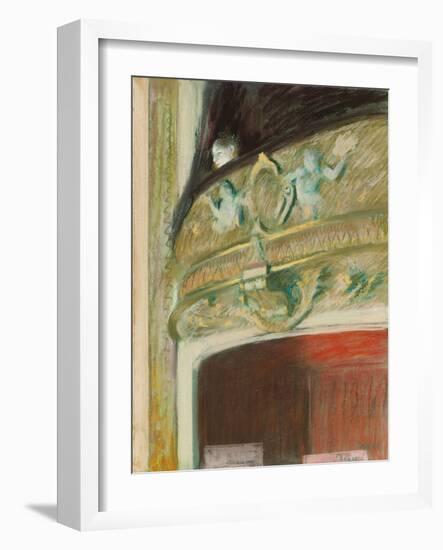 La Loge, 1880-Edgar Degas-Framed Giclee Print