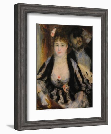 La Loge (The Theatre Bo), 1874-Pierre-Auguste Renoir-Framed Giclee Print