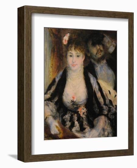 La Loge (The Theatre Bo), 1874-Pierre-Auguste Renoir-Framed Giclee Print