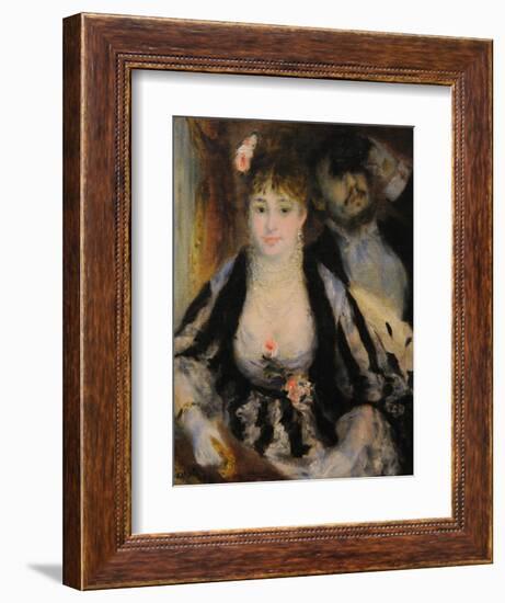 La Loge (The Theatre Bo), 1874-Pierre-Auguste Renoir-Framed Giclee Print