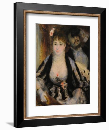 La Loge (The Theatre Bo), 1874-Pierre-Auguste Renoir-Framed Giclee Print