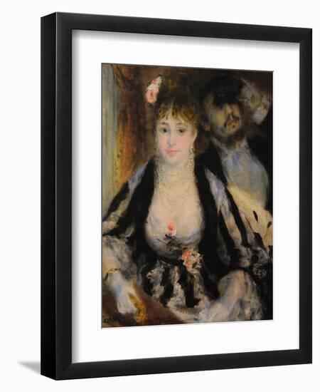 La Loge (The Theatre Bo), 1874-Pierre-Auguste Renoir-Framed Giclee Print