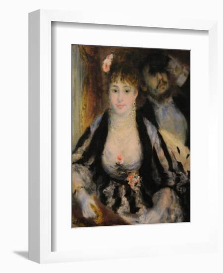 La Loge (The Theatre Bo), 1874-Pierre-Auguste Renoir-Framed Giclee Print