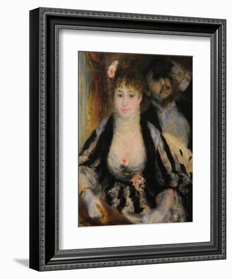 La Loge (The Theatre Bo), 1874-Pierre-Auguste Renoir-Framed Giclee Print