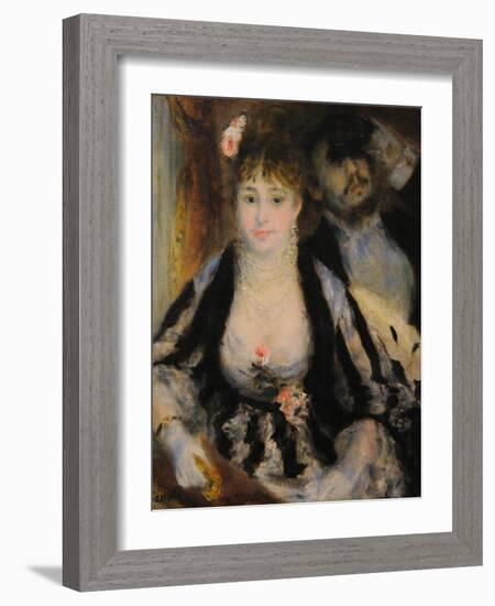 La Loge (The Theatre Bo), 1874-Pierre-Auguste Renoir-Framed Giclee Print