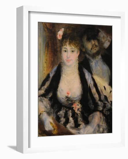 La Loge (The Theatre Bo), 1874-Pierre-Auguste Renoir-Framed Giclee Print