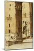 La Loggia Dei Lanzi, Florence-Antonietta Brandeis-Mounted Giclee Print