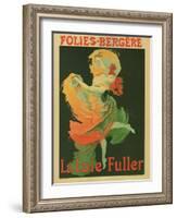 La Loie Fuller-Jules Chéret-Framed Art Print