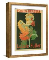 La Loie Fuller-Jules Chéret-Framed Art Print