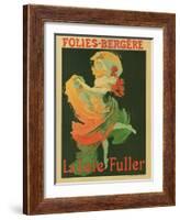 La Loie Fuller-Jules Chéret-Framed Art Print