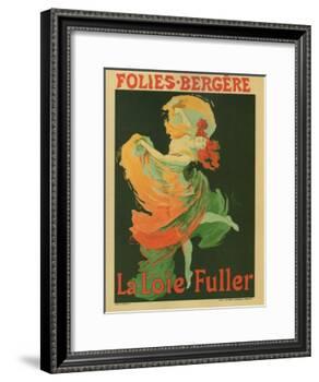 La Loie Fuller-Jules Chéret-Framed Art Print