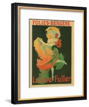 La Loie Fuller-Jules Chéret-Framed Art Print
