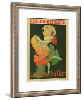 La Loie Fuller-Jules Chéret-Framed Art Print