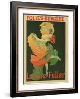 La Loie Fuller-Jules Chéret-Framed Art Print