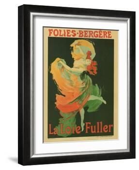 La Loie Fuller-Jules Chéret-Framed Art Print