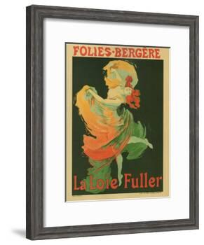 La Loie Fuller-Jules Chéret-Framed Art Print