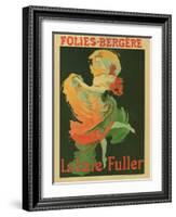 La Loie Fuller-Jules Chéret-Framed Art Print