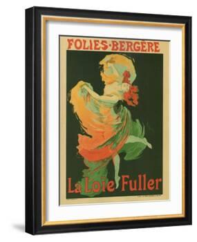 La Loie Fuller-Jules Chéret-Framed Art Print