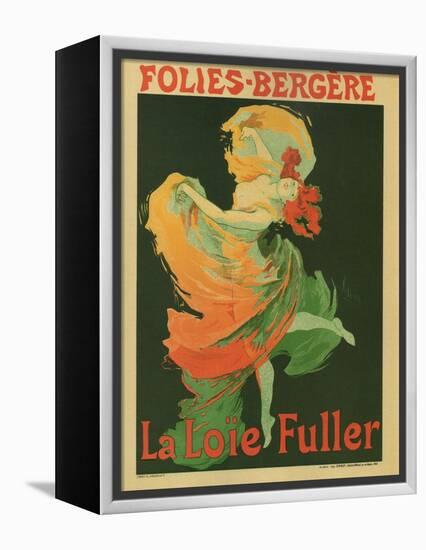 La Loie Fuller-Jules Chéret-Framed Stretched Canvas