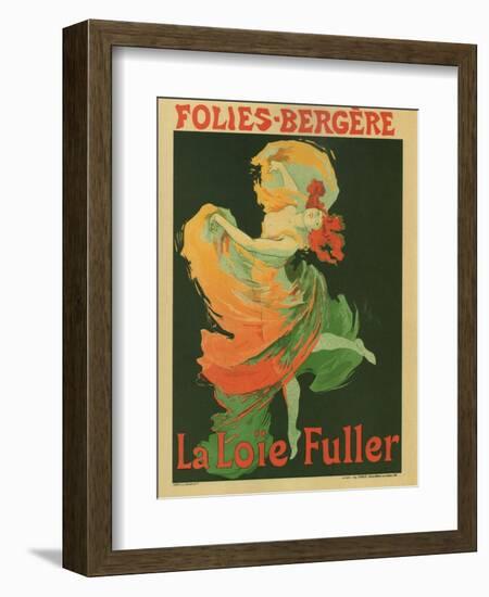 La Loie Fuller-Jules Chéret-Framed Art Print