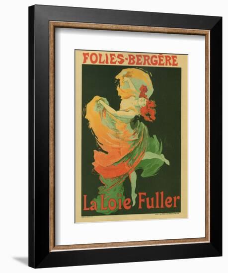 La Loie Fuller-Jules Chéret-Framed Art Print