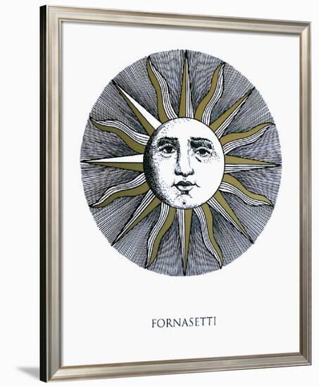 La Luna-Piero Fornasetti-Framed Premium Edition