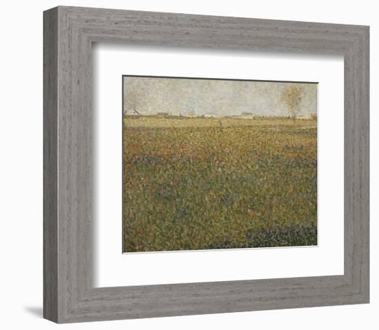 La Luzerne, Saint-Denis, 1885-Georges Seurat-Framed Art Print