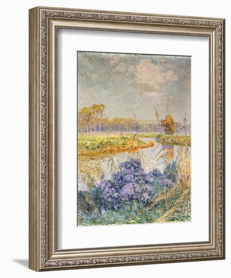 La Lys - De Leie-Emile Claus-Framed Giclee Print