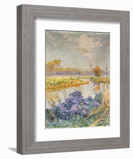 La Lys - De Leie-Emile Claus-Framed Giclee Print