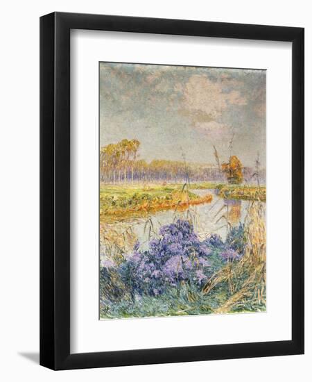 La Lys - De Leie-Emile Claus-Framed Giclee Print