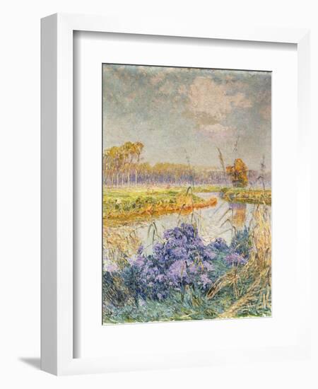 La Lys - De Leie-Emile Claus-Framed Giclee Print