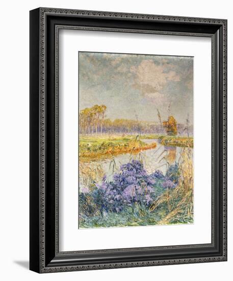 La Lys - De Leie-Emile Claus-Framed Giclee Print