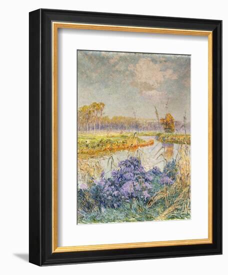 La Lys - De Leie-Emile Claus-Framed Giclee Print