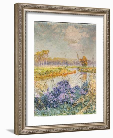 La Lys - De Leie-Emile Claus-Framed Giclee Print