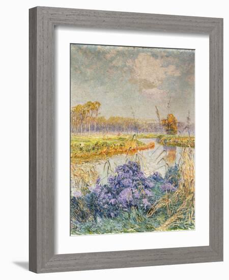 La Lys - De Leie-Emile Claus-Framed Giclee Print