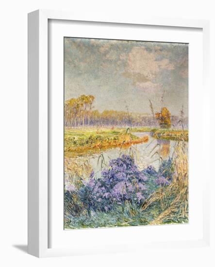 La Lys - De Leie-Emile Claus-Framed Giclee Print