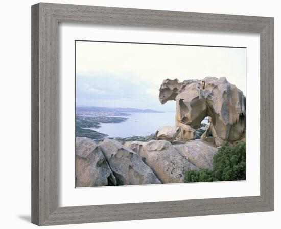 La Maddalena, Capo d'Orso, Costa Smeralda, Island of Sardinia, Italy, Mediterranean-Oliviero Olivieri-Framed Photographic Print