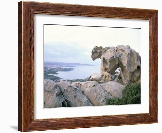 La Maddalena, Capo d'Orso, Costa Smeralda, Island of Sardinia, Italy, Mediterranean-Oliviero Olivieri-Framed Photographic Print