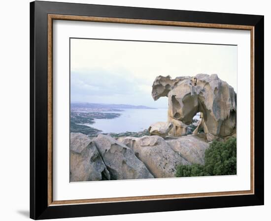 La Maddalena, Capo d'Orso, Costa Smeralda, Island of Sardinia, Italy, Mediterranean-Oliviero Olivieri-Framed Photographic Print