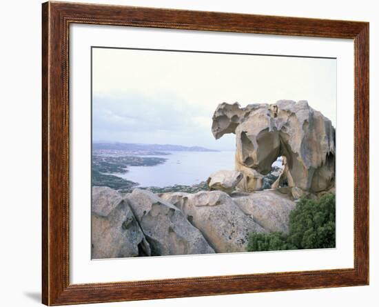 La Maddalena, Capo d'Orso, Costa Smeralda, Island of Sardinia, Italy, Mediterranean-Oliviero Olivieri-Framed Photographic Print