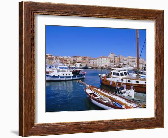 La Maddalena Harbour, Sardinia, Italy, Europe-John Miller-Framed Photographic Print