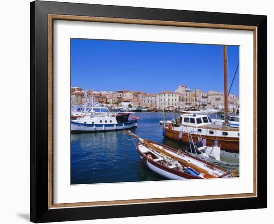 La Maddalena Harbour, Sardinia, Italy, Europe-John Miller-Framed Photographic Print