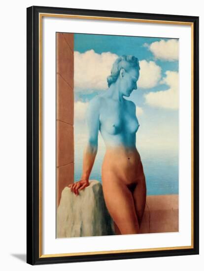 La Magie Noire-Rene Magritte-Framed Art Print