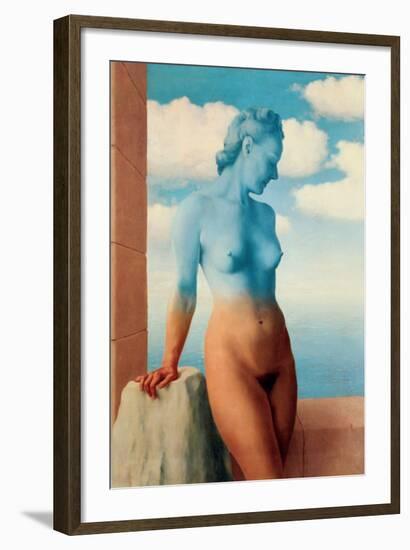 La Magie Noire-Rene Magritte-Framed Art Print